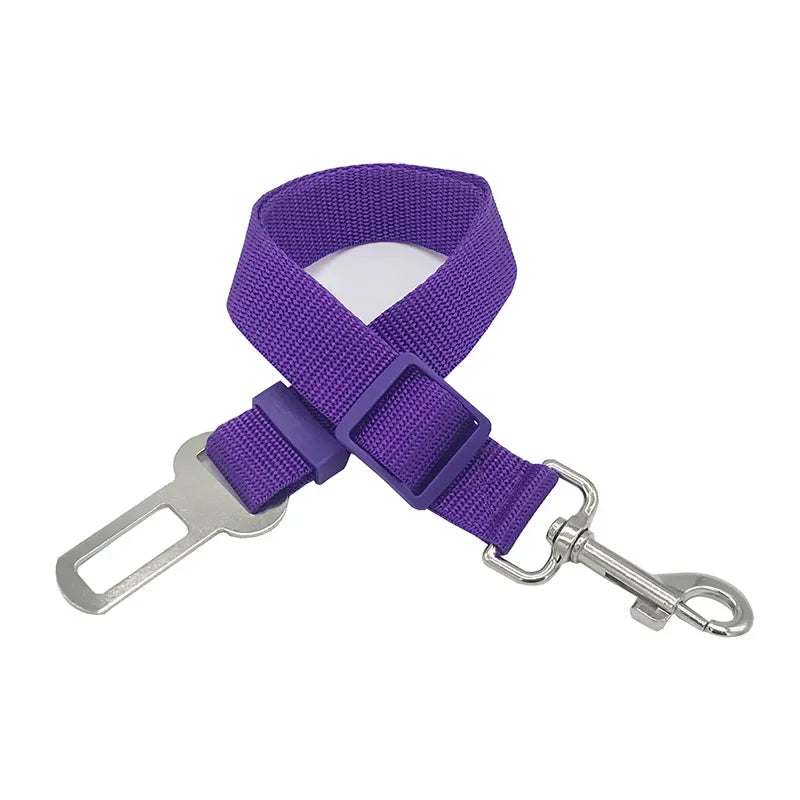 Pet Dog Cat Car Seat Dog Car Seat Belt Safety Protector Travel Pets Accessories Dog Leash Collar Breakaway Solid Car Harness