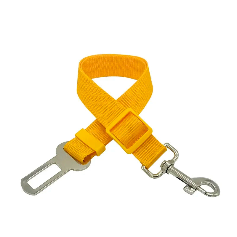 Pet Dog Cat Car Seat Dog Car Seat Belt Safety Protector Travel Pets Accessories Dog Leash Collar Breakaway Solid Car Harness